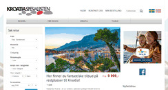 Desktop Screenshot of kroatiaspesialisten.no
